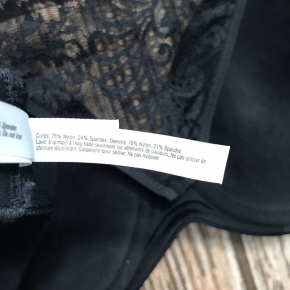 32DD Le Mystère Bra ~ Black ~ Adjustable Straps ~ Underwired - Picture 8 of 8